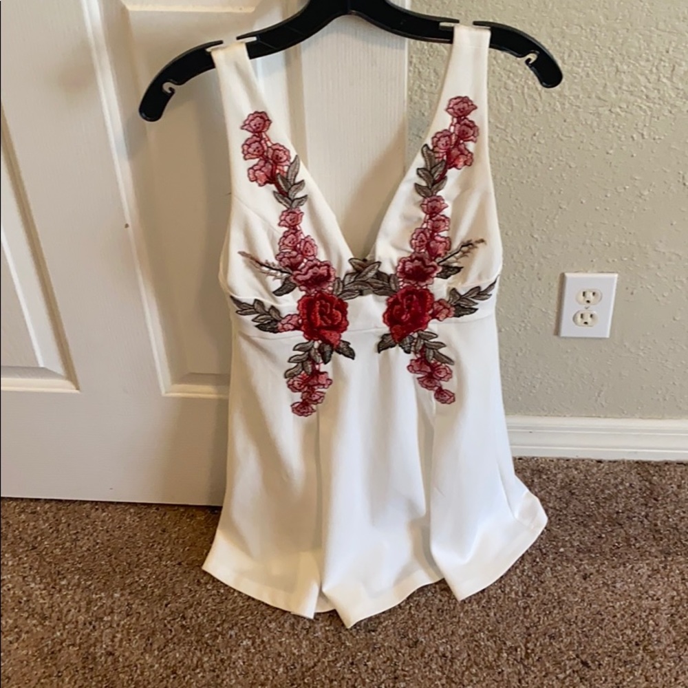 White boutique dress
